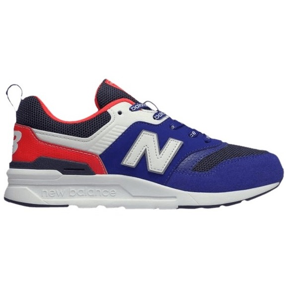 New Balance Other - New Balance Boys/Mens Blue Red White Athletic Sneakers Shoes Team Royal Sz 5.5 M